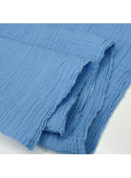 Gordon Fabrics Ltd. Zola Double Gauze Azure