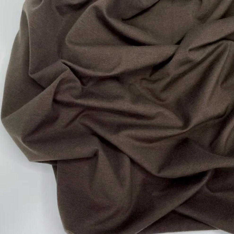 Gordon Fabrics Ltd. Hudson T Shirt Knit Espresso