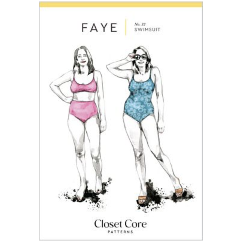 Closet Core Patterns Closet Core Patterns Faye Swimsuit