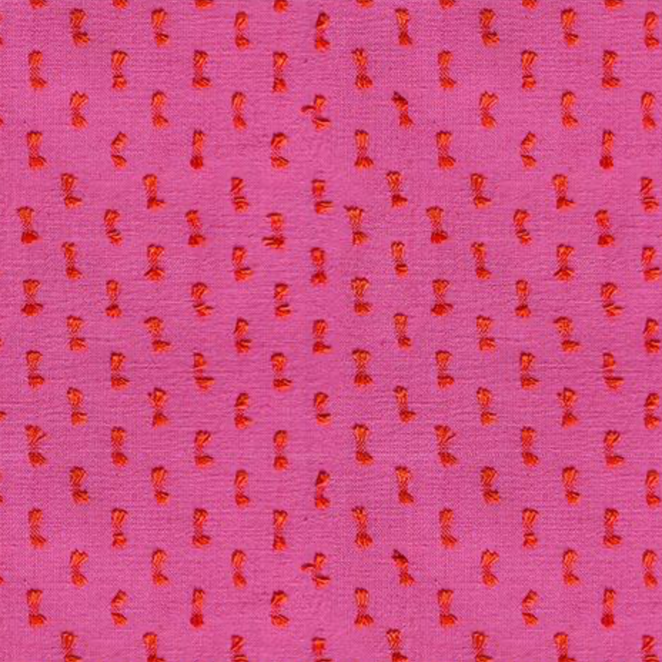 Ruby Star Society Warp Weft Mystic Fable Swiss Dot Pink