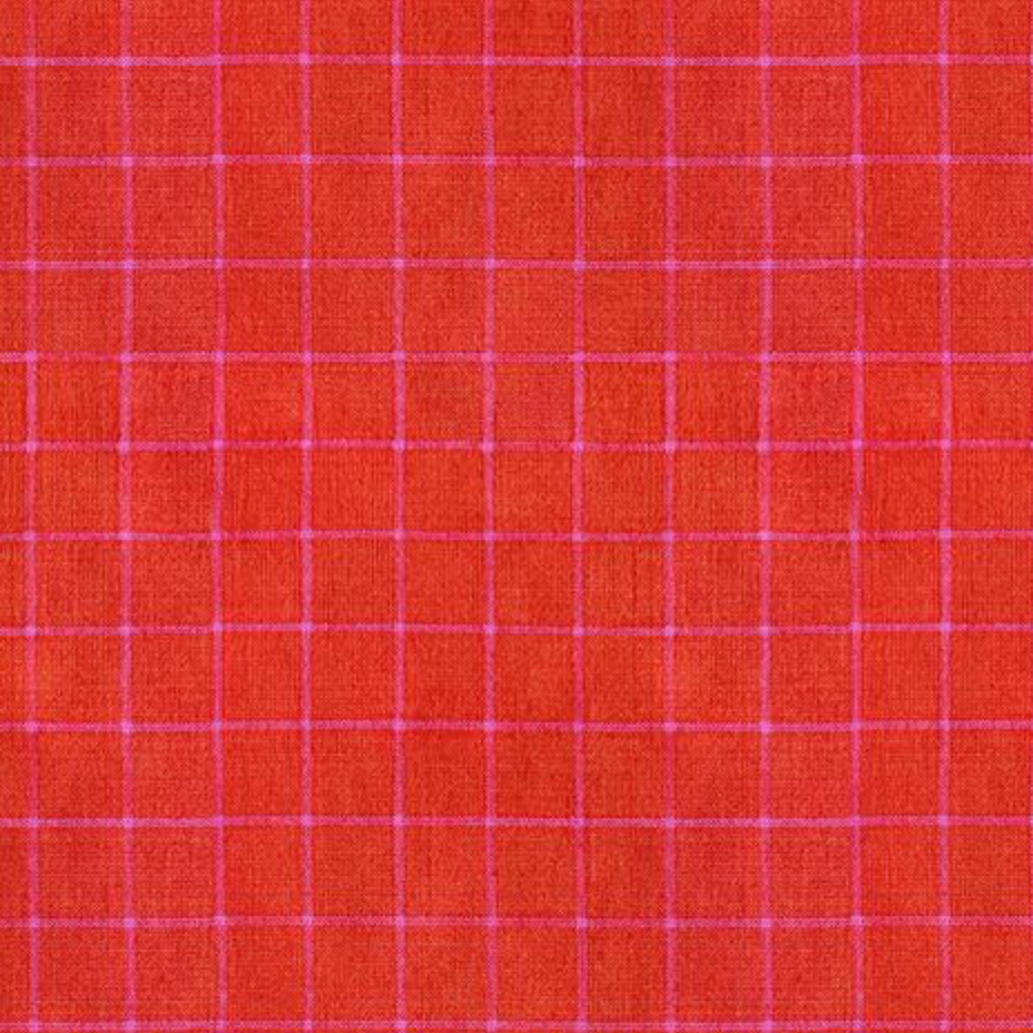 Ruby Star Society Warp Weft Mystic Fable Grid Ruby