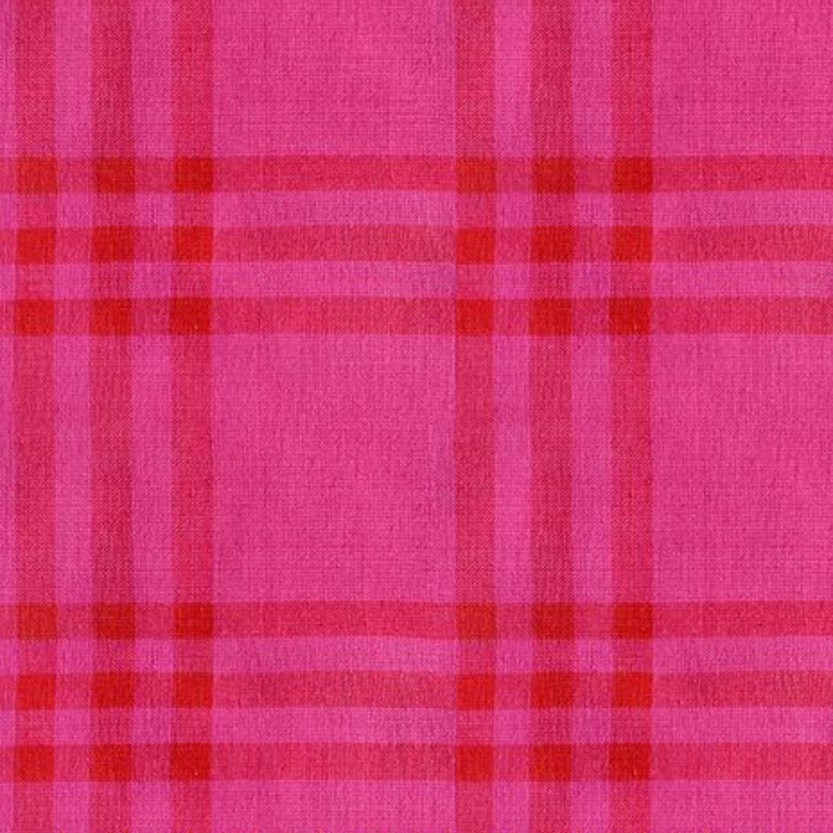 Ruby Star Society Warp Weft Mystic Fable Plaid Pink