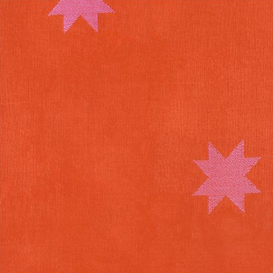 Ruby Star Society Warp Weft Mystic Fable Star Red