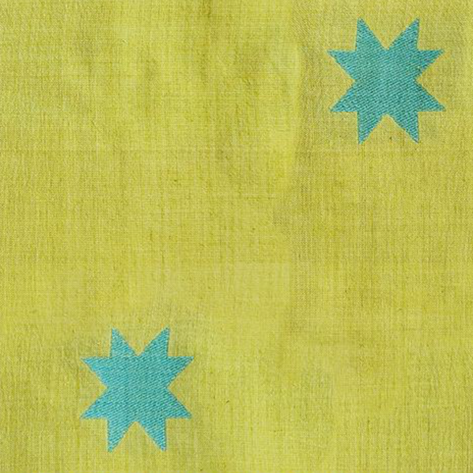 Ruby Star Society Warp Weft Mystic Fable Star Pistachio