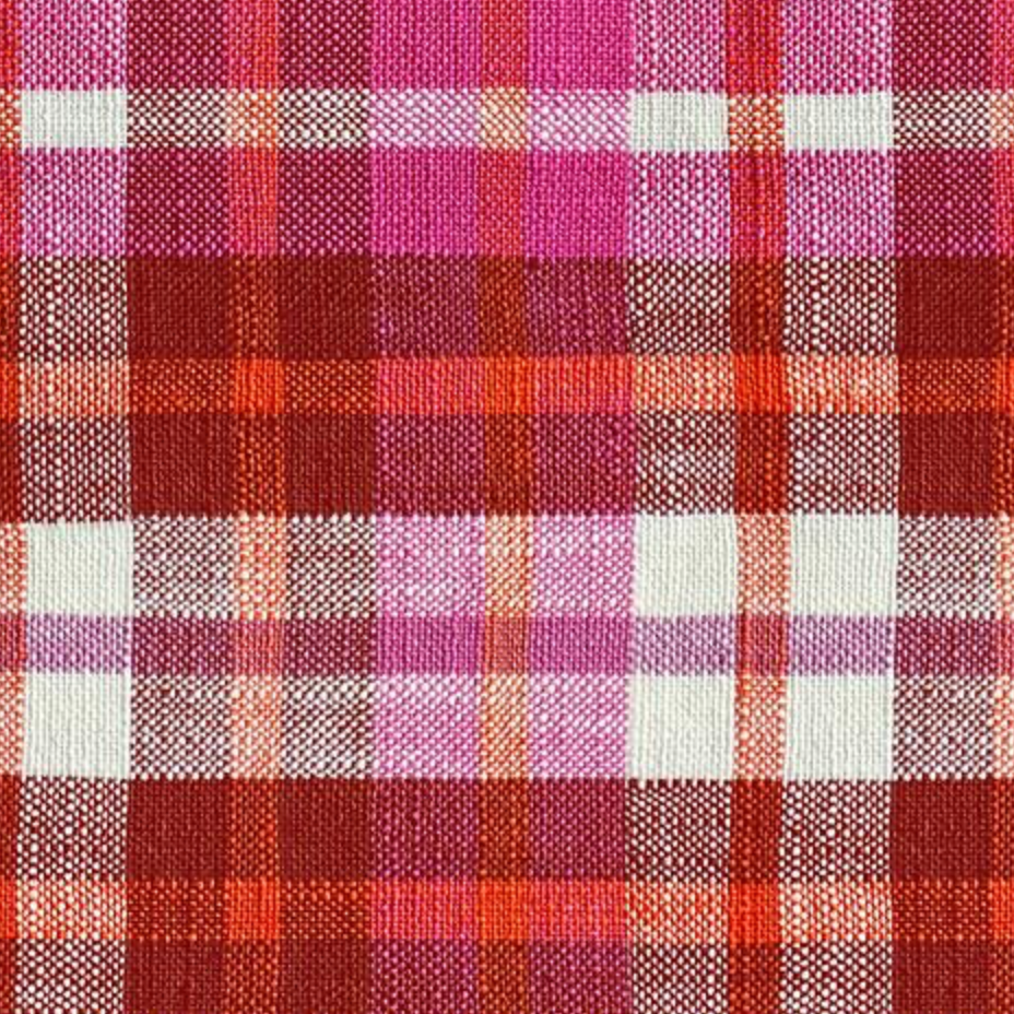 Ruby Star Society Warp Weft Mystic Fable Plaid Pink and Red Chore