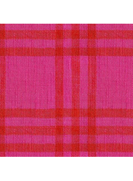 Ruby Star Society Warp Weft Mystic Fable Plaid Pink Chore