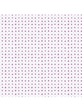Cloud 9 Fabrics Dem Bones Skull Dot Purple