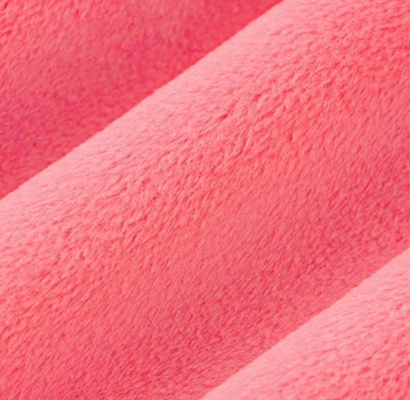 Shannon Fabrics Cuddle Solid Paris Pink