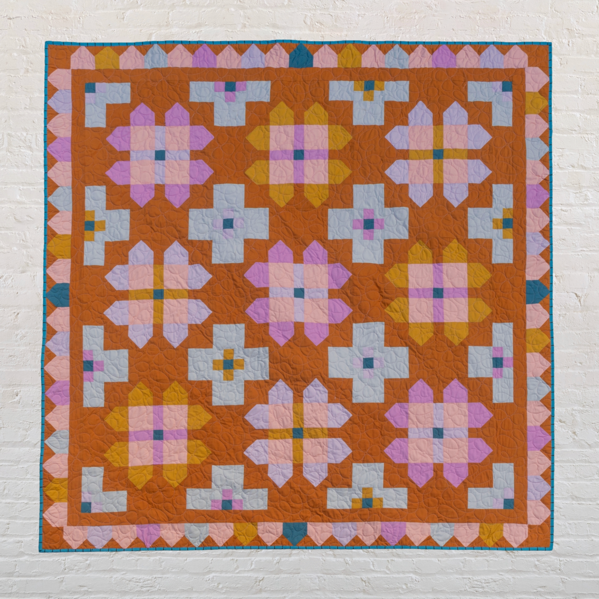 Toad And Sew Toad and Sew Foxglove Quilt Pattern