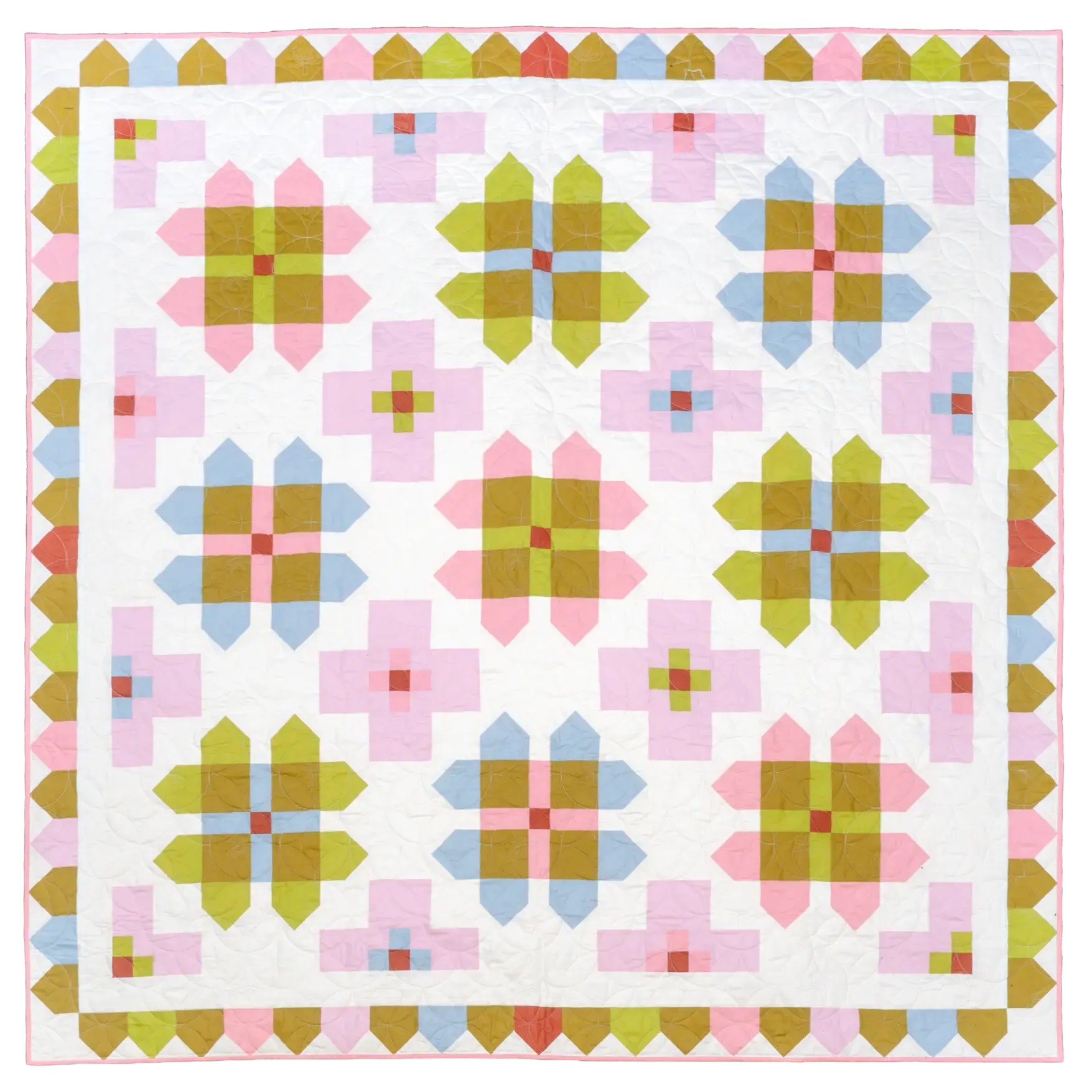 Toad And Sew Toad and Sew Foxglove Quilt Pattern