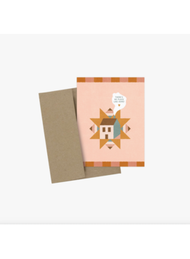 Toad And Sew Toad and Sew There's No Place Like Home Greeting Card