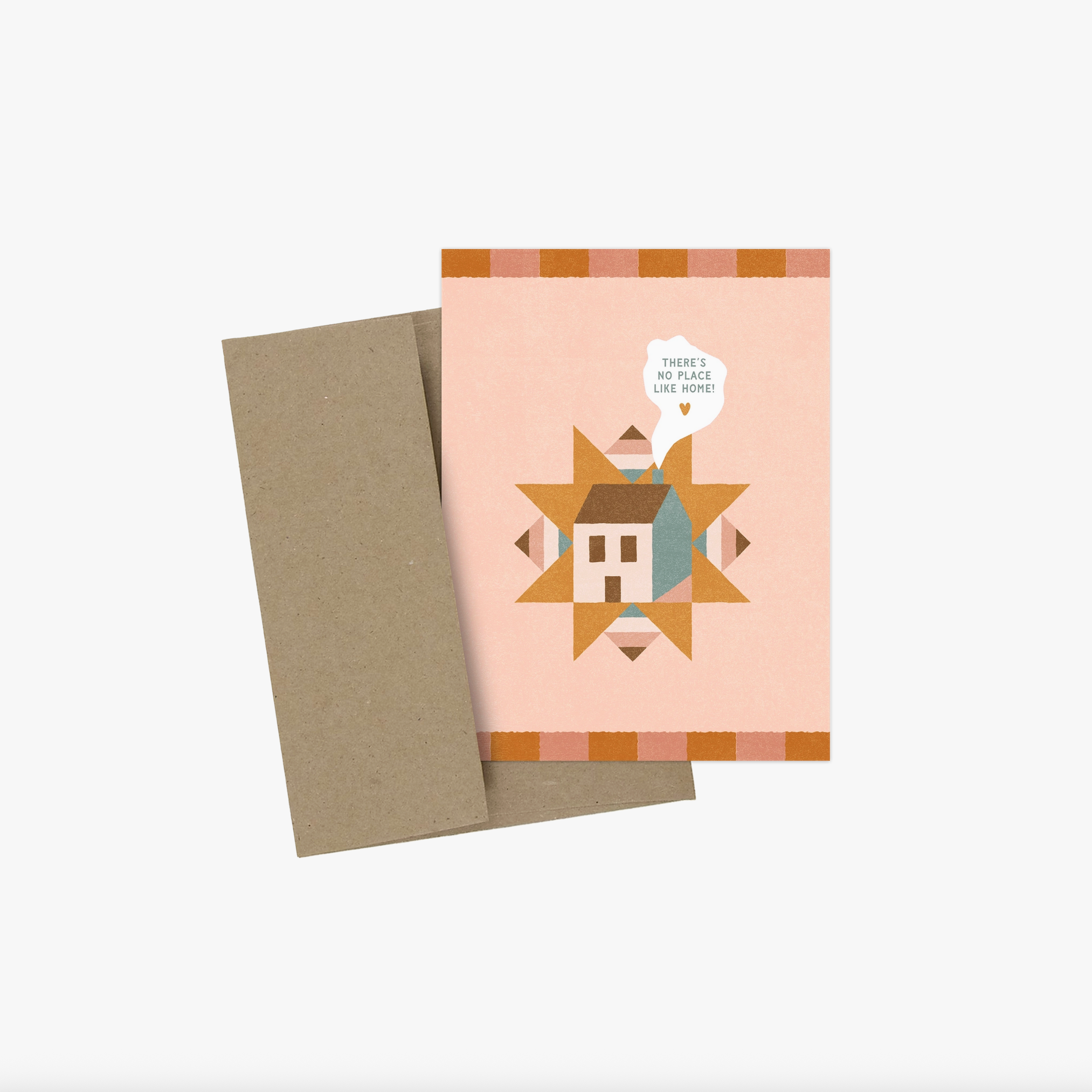 Toad And Sew Toad and Sew There's No Place Like Home Greeting Card