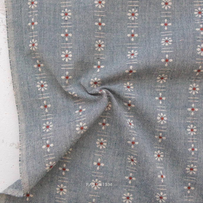 Fableism Supply Co Forest Forage Daisies Denim