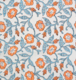 Fableism Supply Co Indian Block Prints Cottage Trumpet Vines Winter
