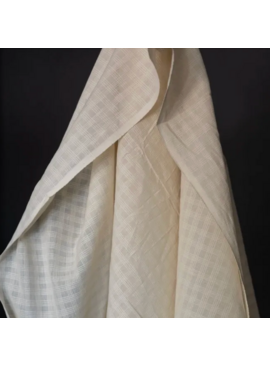 Merchant & Mills Merchant & Mills Chequered Stripe Sheer Natural Indian Cotton