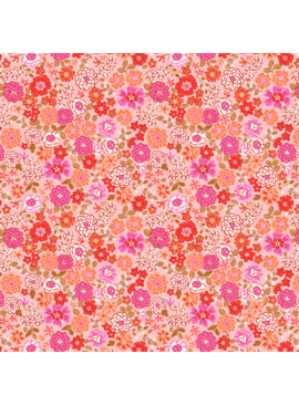 Lewis & Irene Boho Blooms Pinks and Peaches