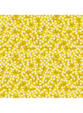 Lewis & Irene Boho Blooms Yellow Flower Sprigs