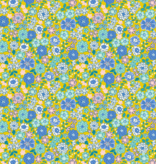 Lewis & Irene Boho Blooms Flowers on Yellow