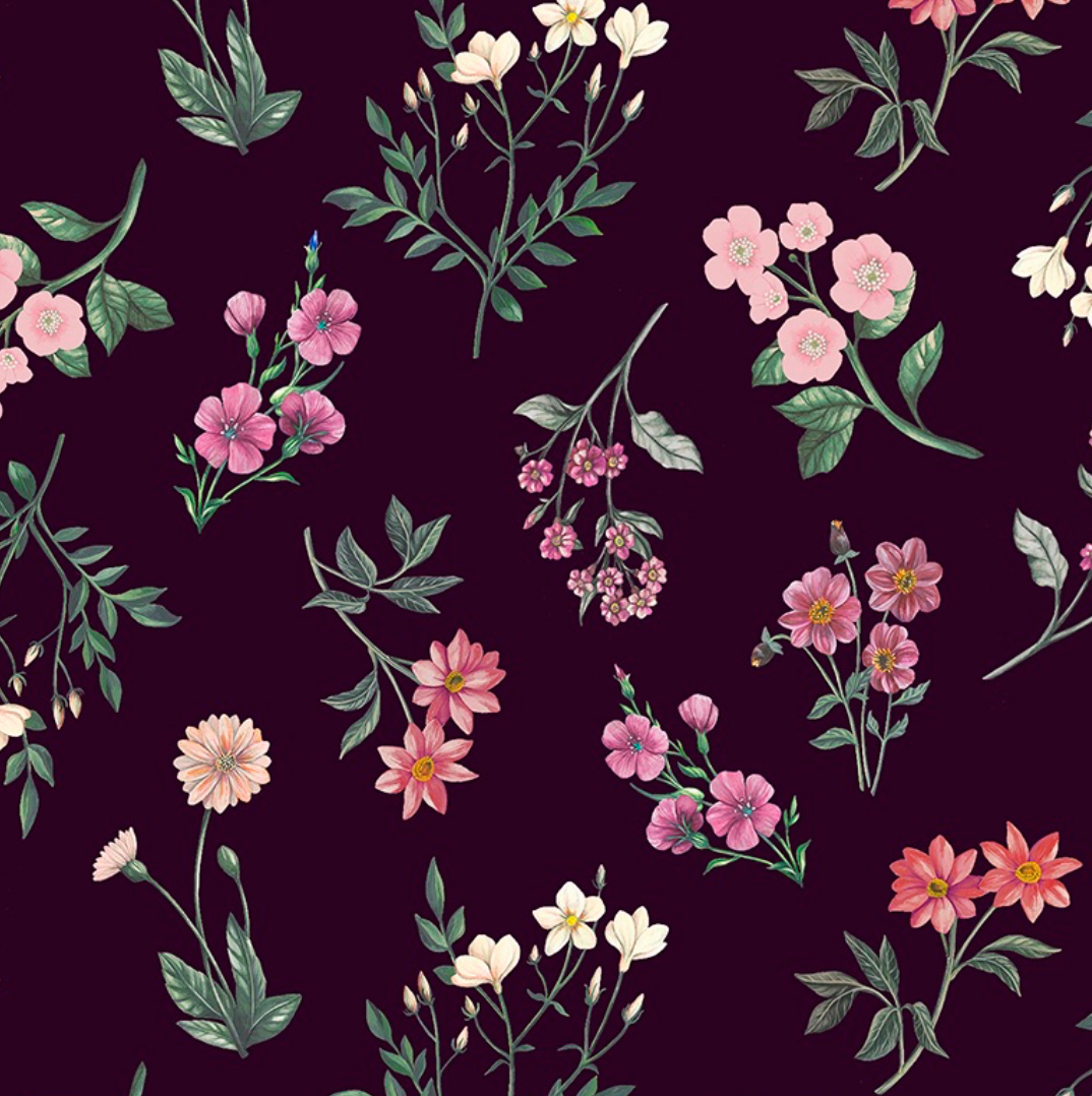 Liberty Fabrics Liberty Annie Purple Tana Lawn