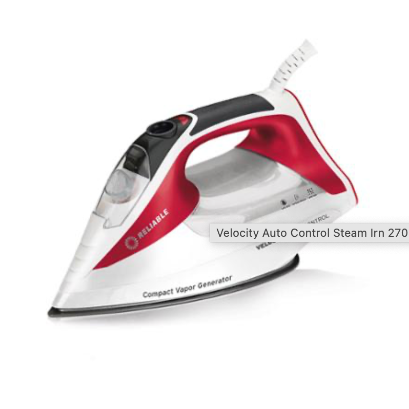 Reliable Reliable Velocity Auto Control Steam Iron 270IR