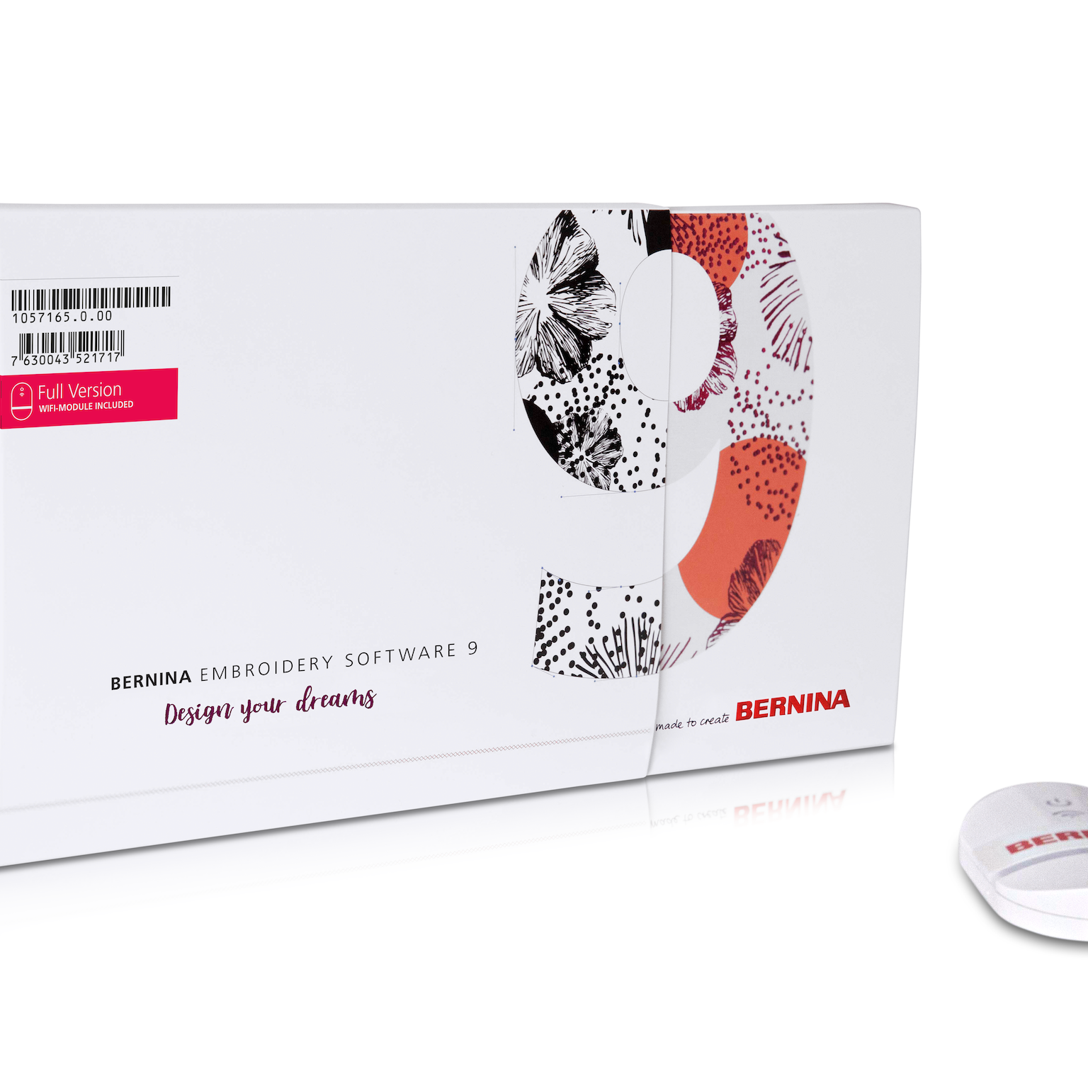 BERNINA V9 Software Bernina DesignerPlus with Wifi Device (MSRP $2549)*