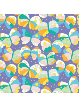 Cloud 9 Fabrics High In The Sky Butterfly Sky