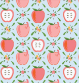 Cloud 9 Fabrics Bookworm Apples And Wiggles