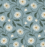 Cloud 9 Fabrics Fall and Flutter Flannel Trailing Floral Blue