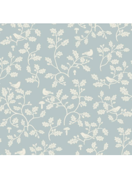 Cloud 9 Fabrics Fall and Flutter Flannel Woodland Oak Blue