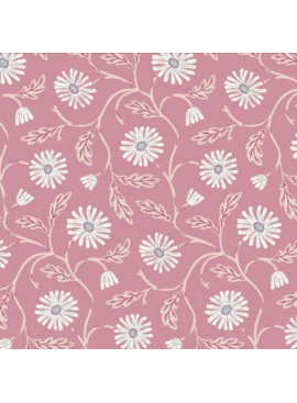 Cloud 9 Fabrics Fall and Flutter Flannel Trailing Floral Pink