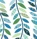 Windham Fabrics Made Easy Leafy Vine Cheater Blue