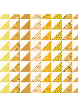Windham Fabrics Made Easy Triangle Stripe Cheater Golden