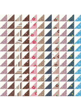 Windham Fabrics Made Easy Triangle Stripe Cheater Ivory