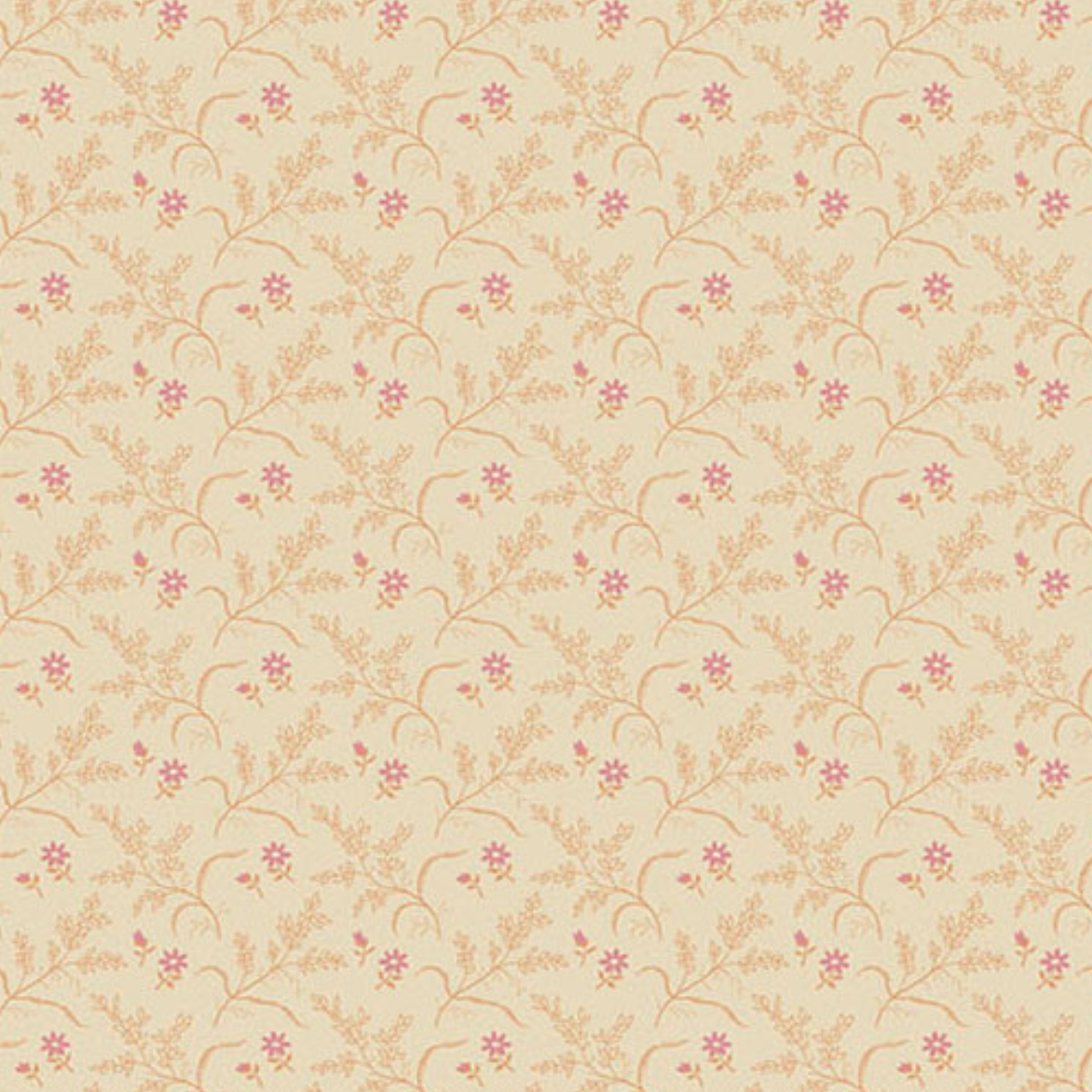 Andover Laundry Line by Laundry Basket Quilts Hayfield Cream Orange