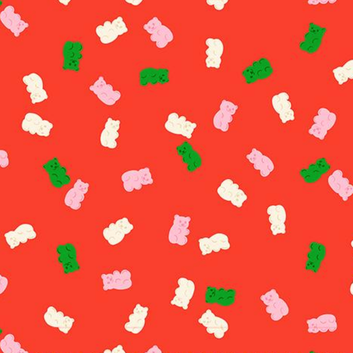 Ruby Star Society Merry Happy Gummy Bears Lollipop