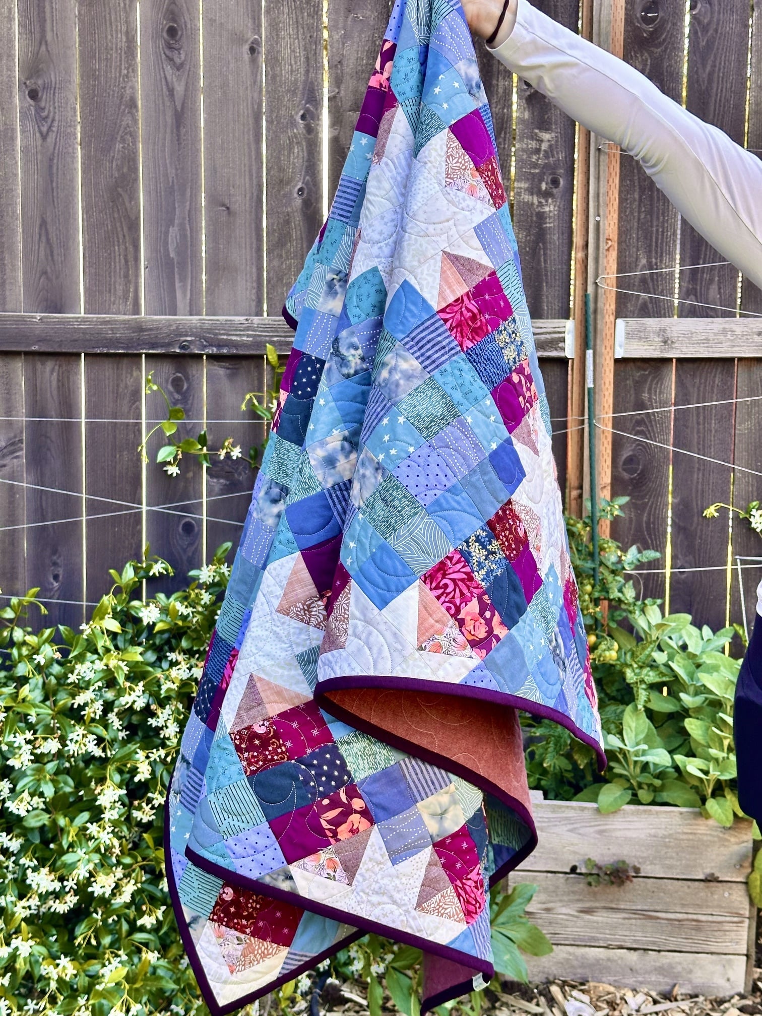 Courtney Zerizef Advanced Beginner: Leaded Light Quilt, Sundays, August 9th, 16th, 23rd, 30th, & September 6th, 2:30pm-5pm