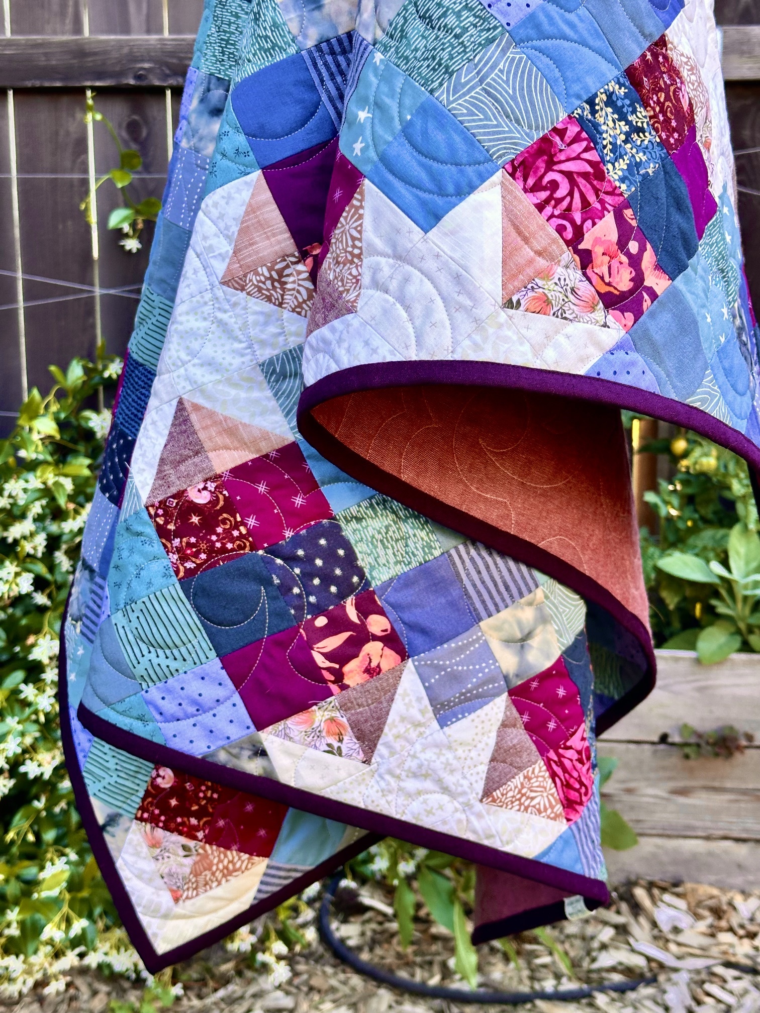 Courtney Zerizef Advanced Beginner: Leaded Light Quilt, Sundays, August 9th, 16th, 23rd, 30th, & September 6th, 2:30pm-5pm