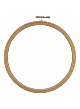 F.A. Edmonds Wood Embroidery Hoop Superior 10"
