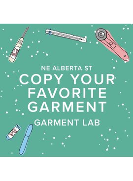 Colleen Connolly ONE SPOT LEFT! Tuesdays, September 1st, 8th, 15th, & 22nd, 5:30pm-8:30pm - Garment Lab: Copy Your Favorite Garment