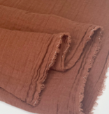 Gordon Fabrics Ltd. Zola Double Gauze Cinnamon