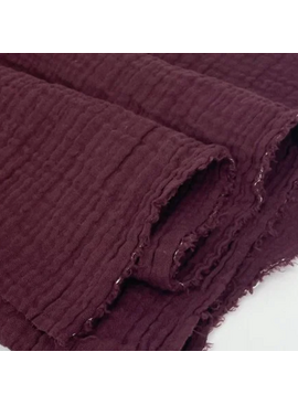 Gordon Fabrics Ltd. Zola Double Gauze Mulberry