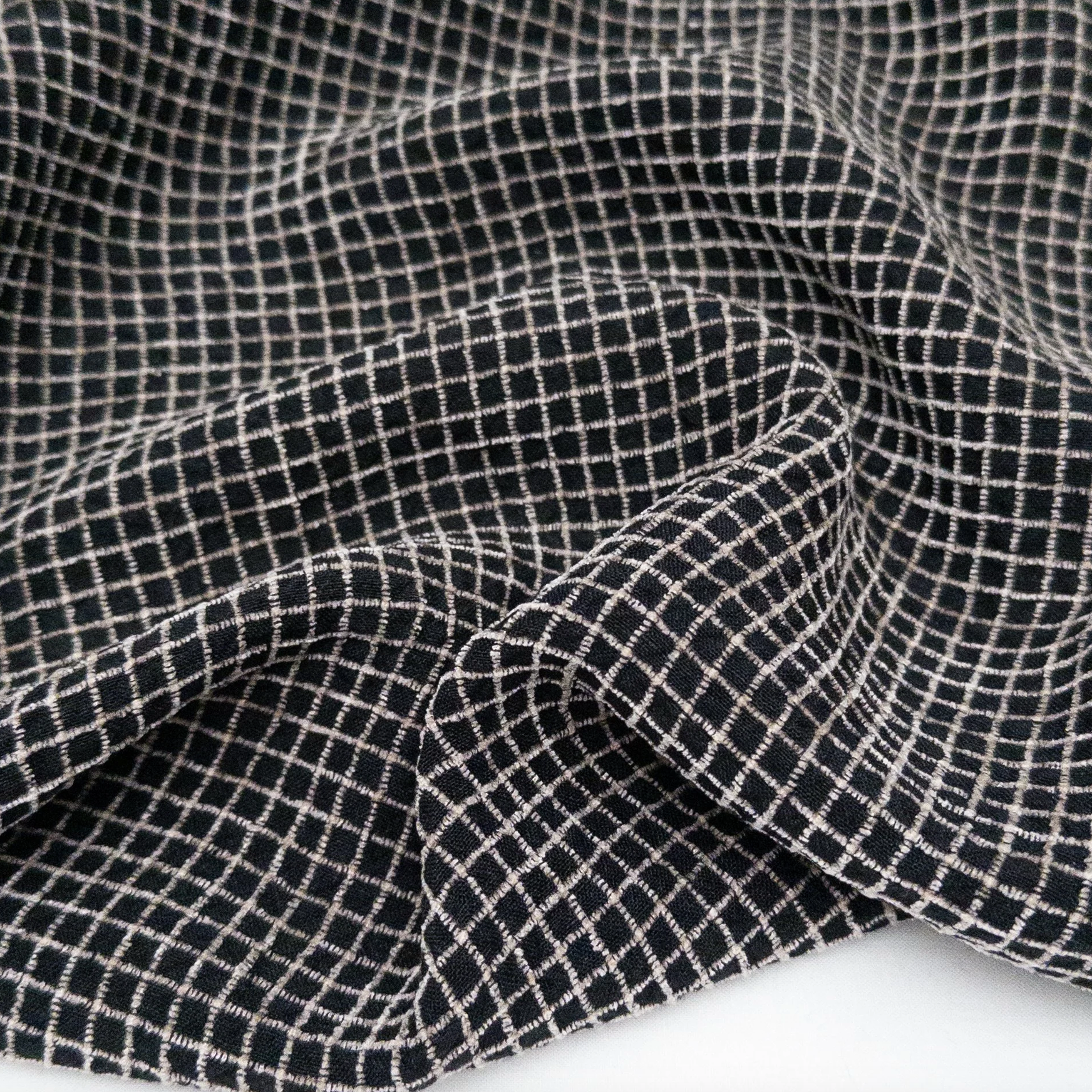 Gordon Fabrics Ltd. Bella Check Black