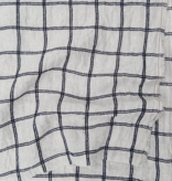 Gordon Fabrics Ltd. Bella Check Oatmeal Black