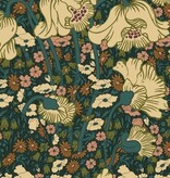 Liberty Fabrics Liberty Clementina Daisy Green Dark