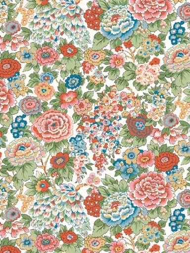 Liberty Fabrics Liberty Elysian Day Red