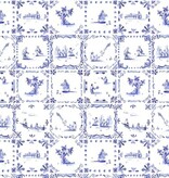 Liberty Fabrics Liberty Employees' Picnic Blue