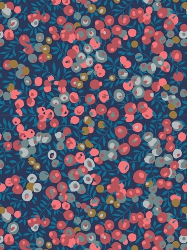 Liberty Fabrics Liberty Wiltshire Blue Dark