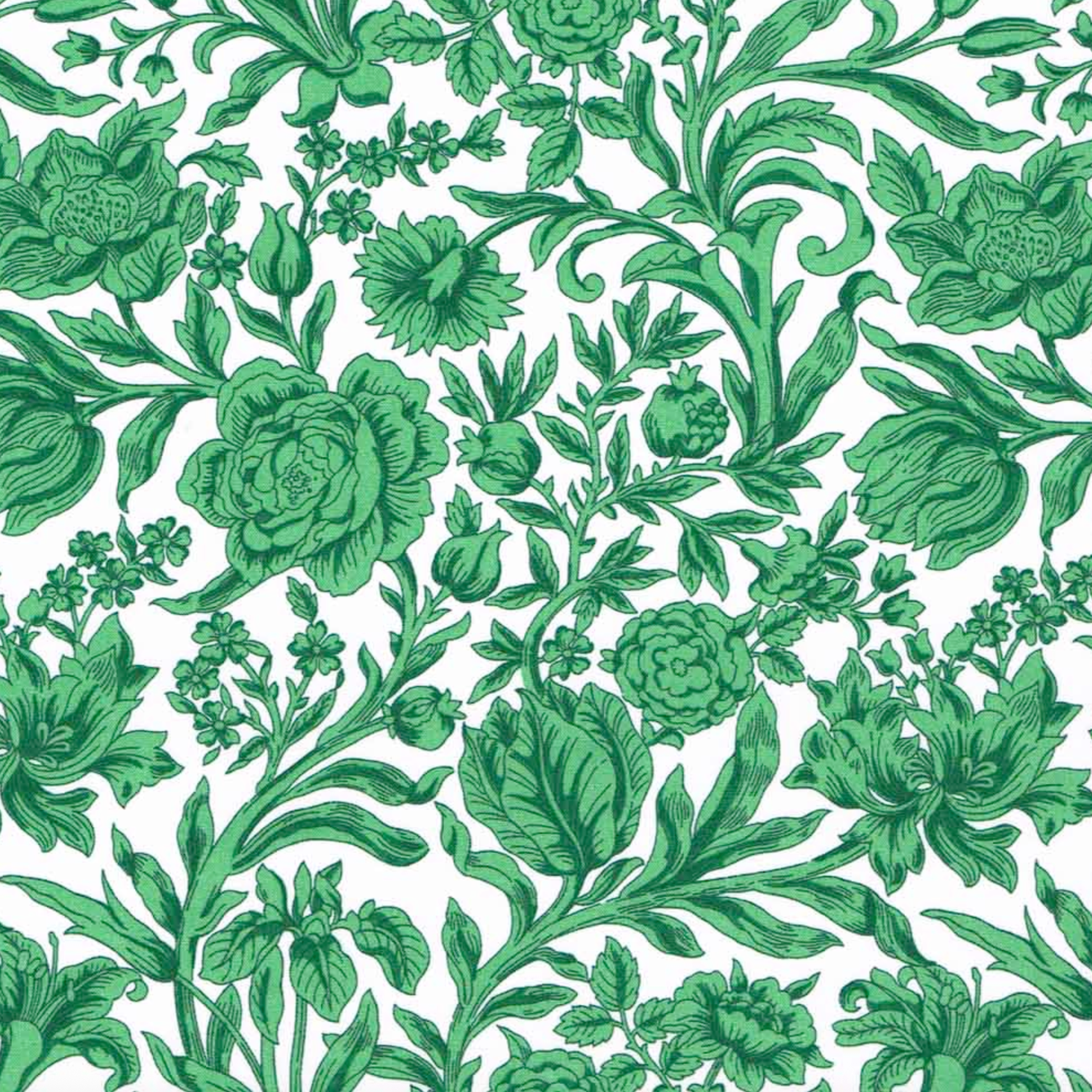 Liberty Fabrics Liberty Sambourne Green Tana Lawn