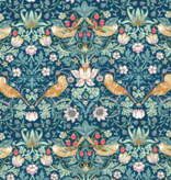 Liberty Fabrics Liberty Strawberry Thief Blue Turquoise Tana Lawn