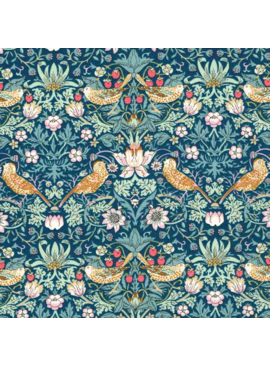 Liberty Fabrics Liberty Strawberry Thief Blue Turquoise